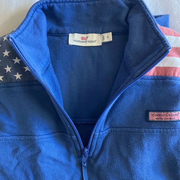 Vineyard Vines Women’s Small USA Flag Shep Shirt - Picture 4 of 4